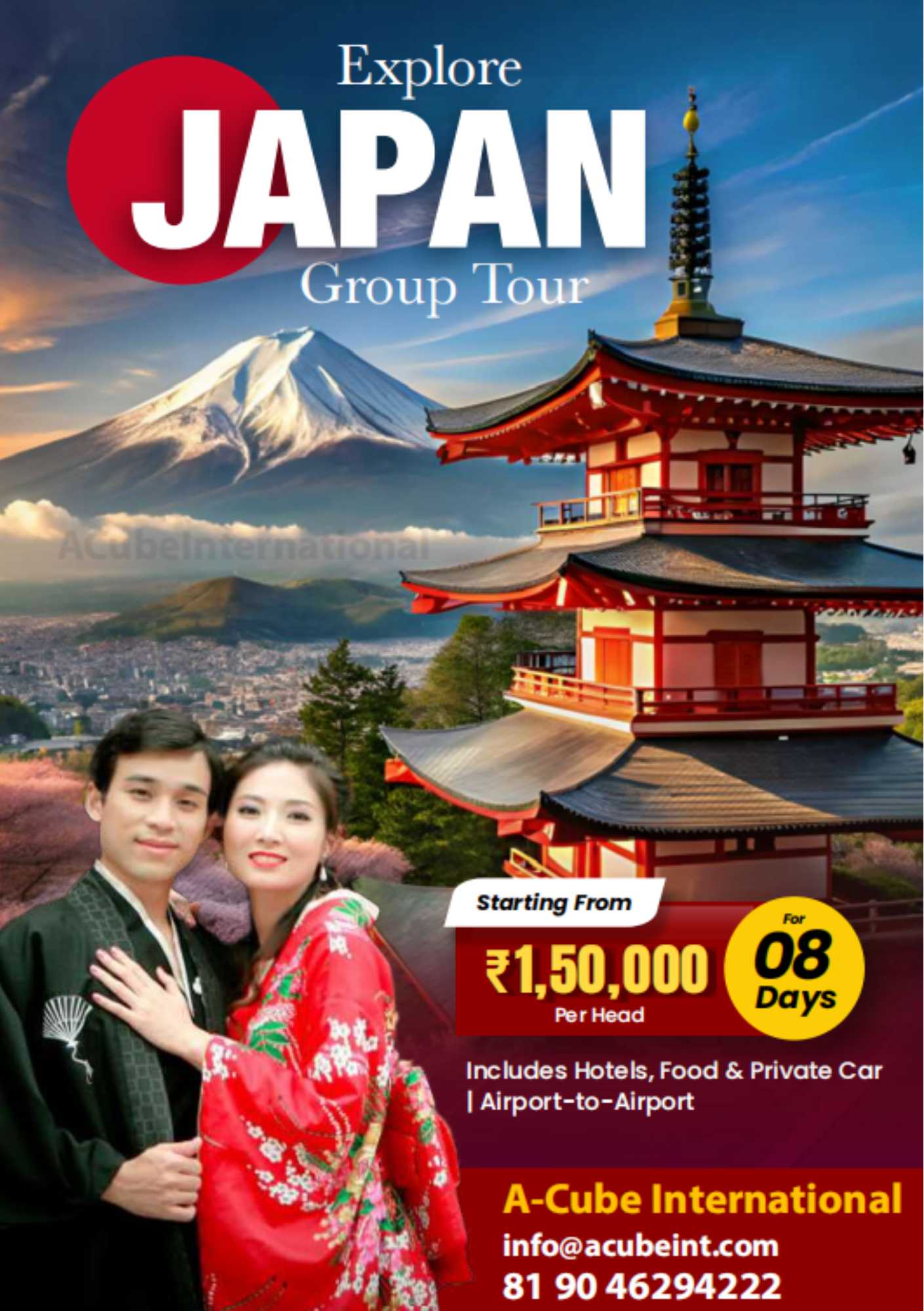 Japan Tour Itinerary Page 1